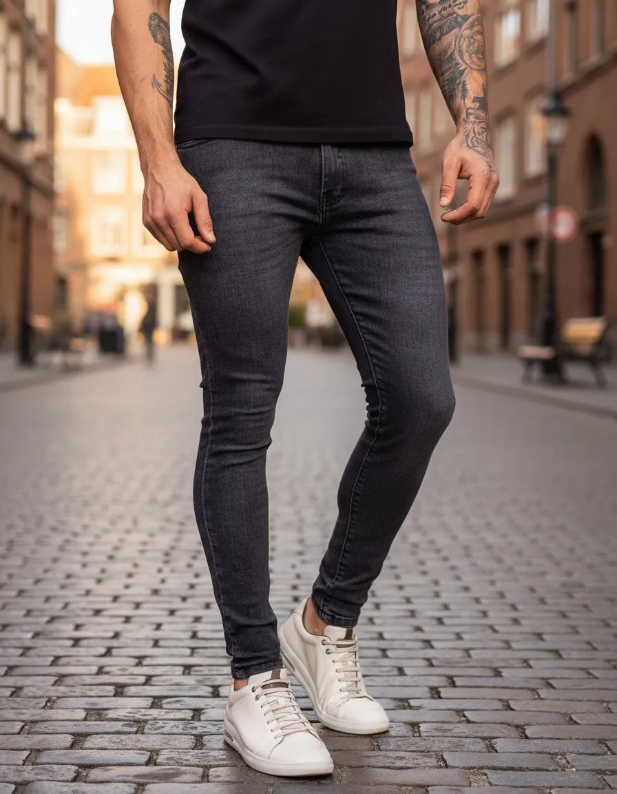 Calça Jeans Masculina Original Elastano Lycra
