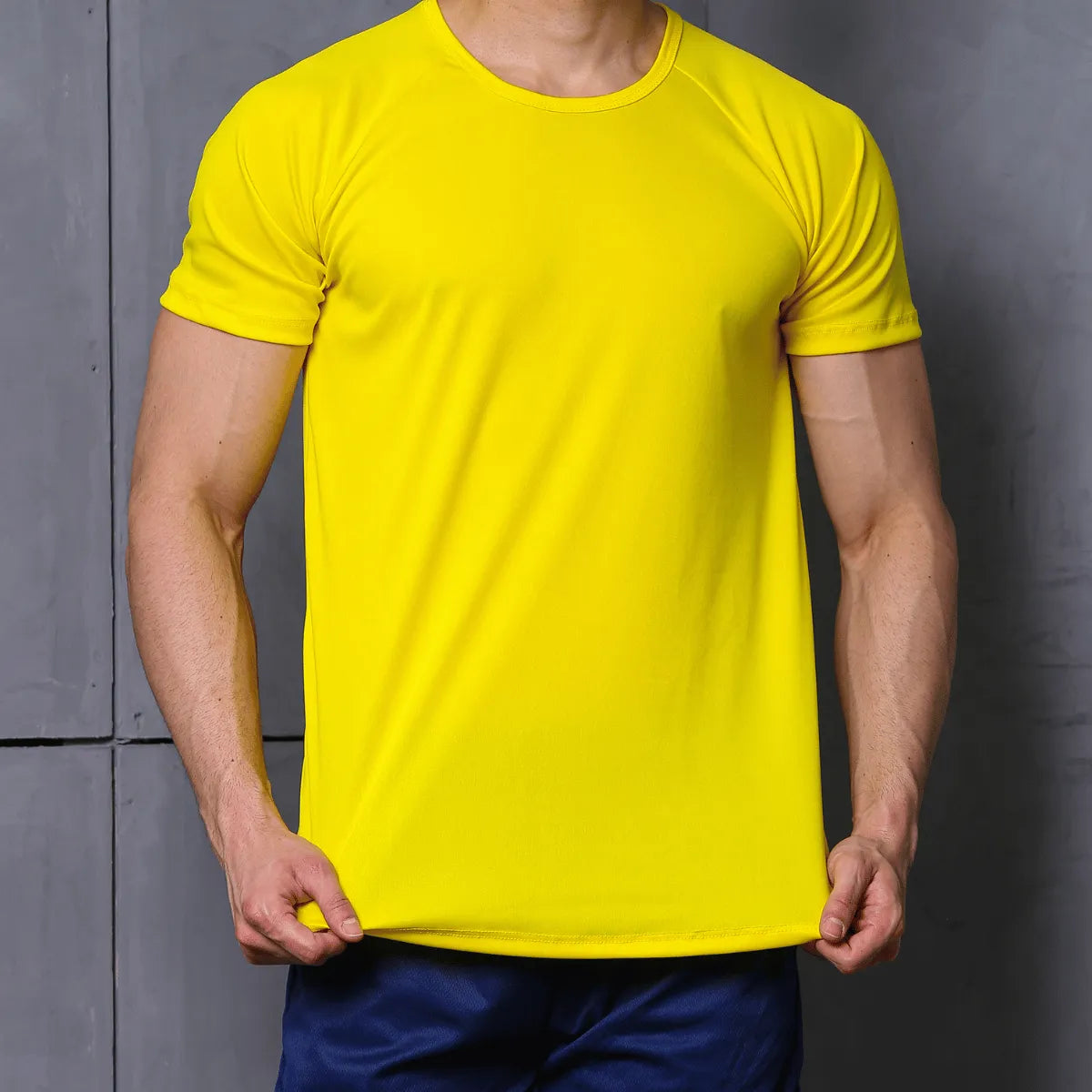 Kit 5 Camiseta Masculina Slim Fit Camisa Treino