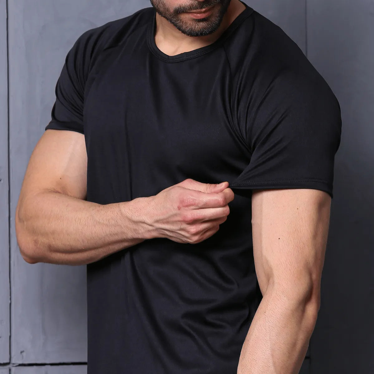 Kit 5 Camiseta Masculina Slim Fit Camisa Treino